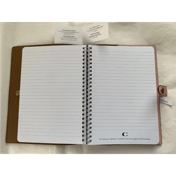 πΈ FLASH SALE πΈ Coach X Observed By Us Notebook πͺπͺπͺ NWT πͺπͺπͺ - Picture 6 of 16